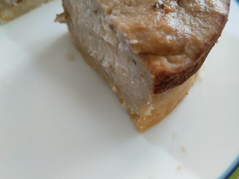 バナナタルトケーキ砂糖なし卵なし小麦粉なし